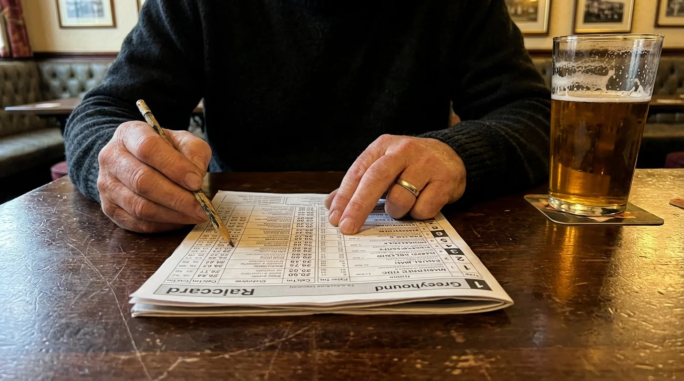 Greyhound race timing display showing calculated and winning times