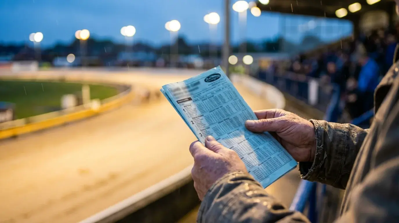How to read a UK greyhound race card step by step